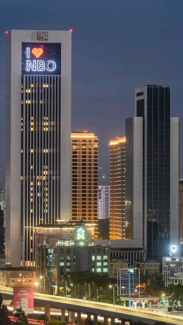 Westlands after dark
