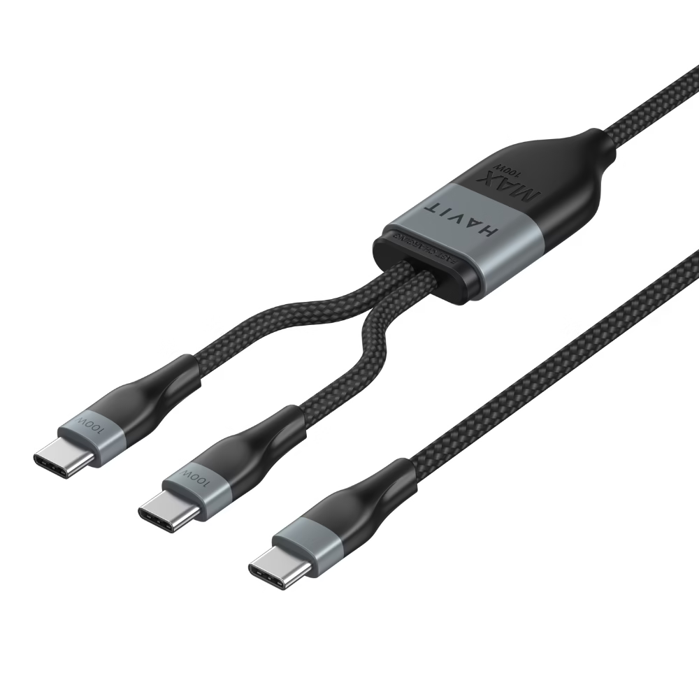 Havit CB6325 2-in-1 USB-C Cable