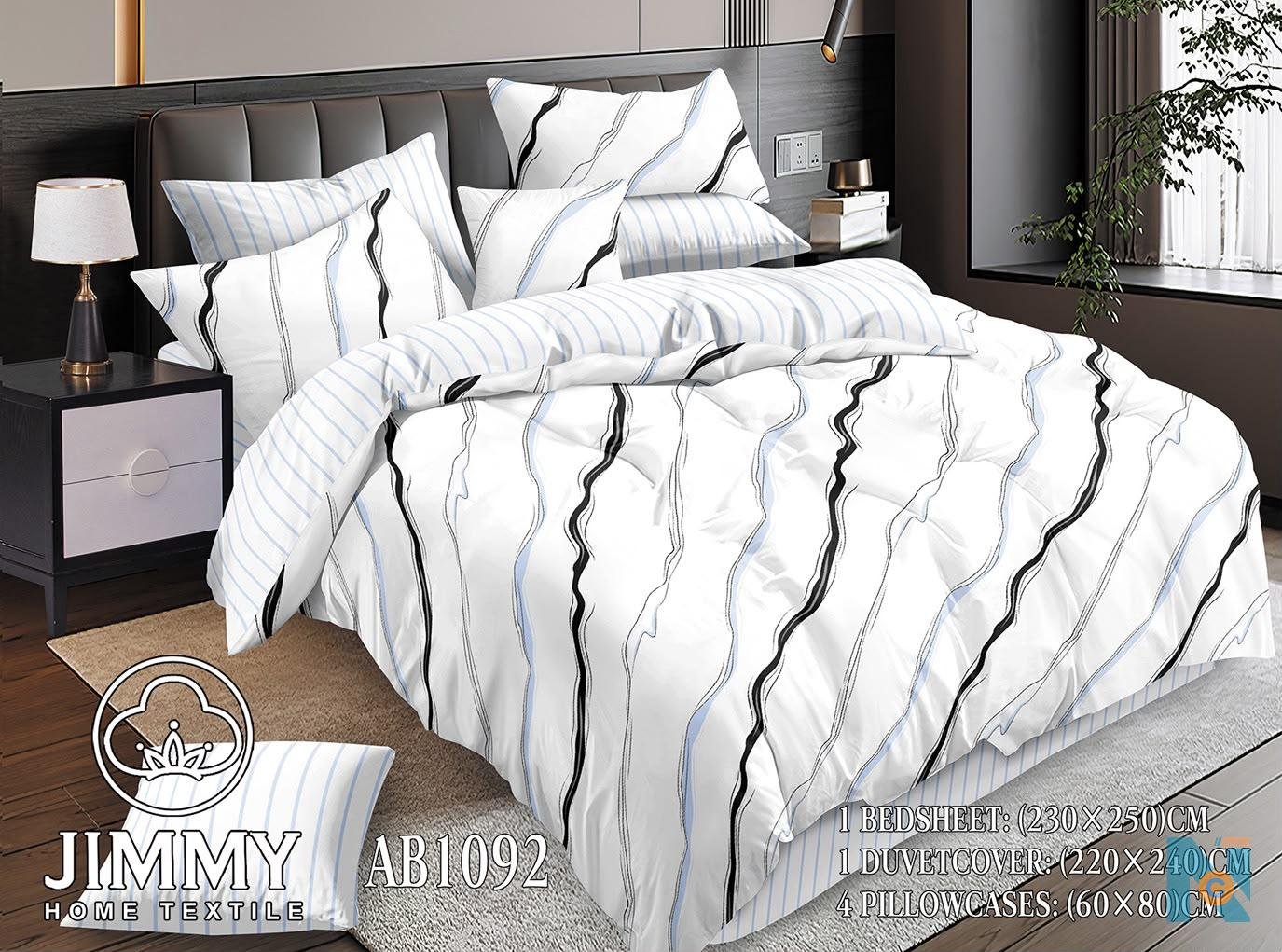 1 duvet cover with 4 pillow cases and bedsheet  - photo 9
