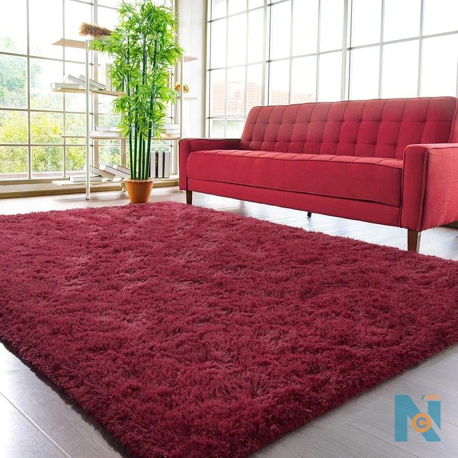 Fluffy carpets  with colour variations  - photo 14