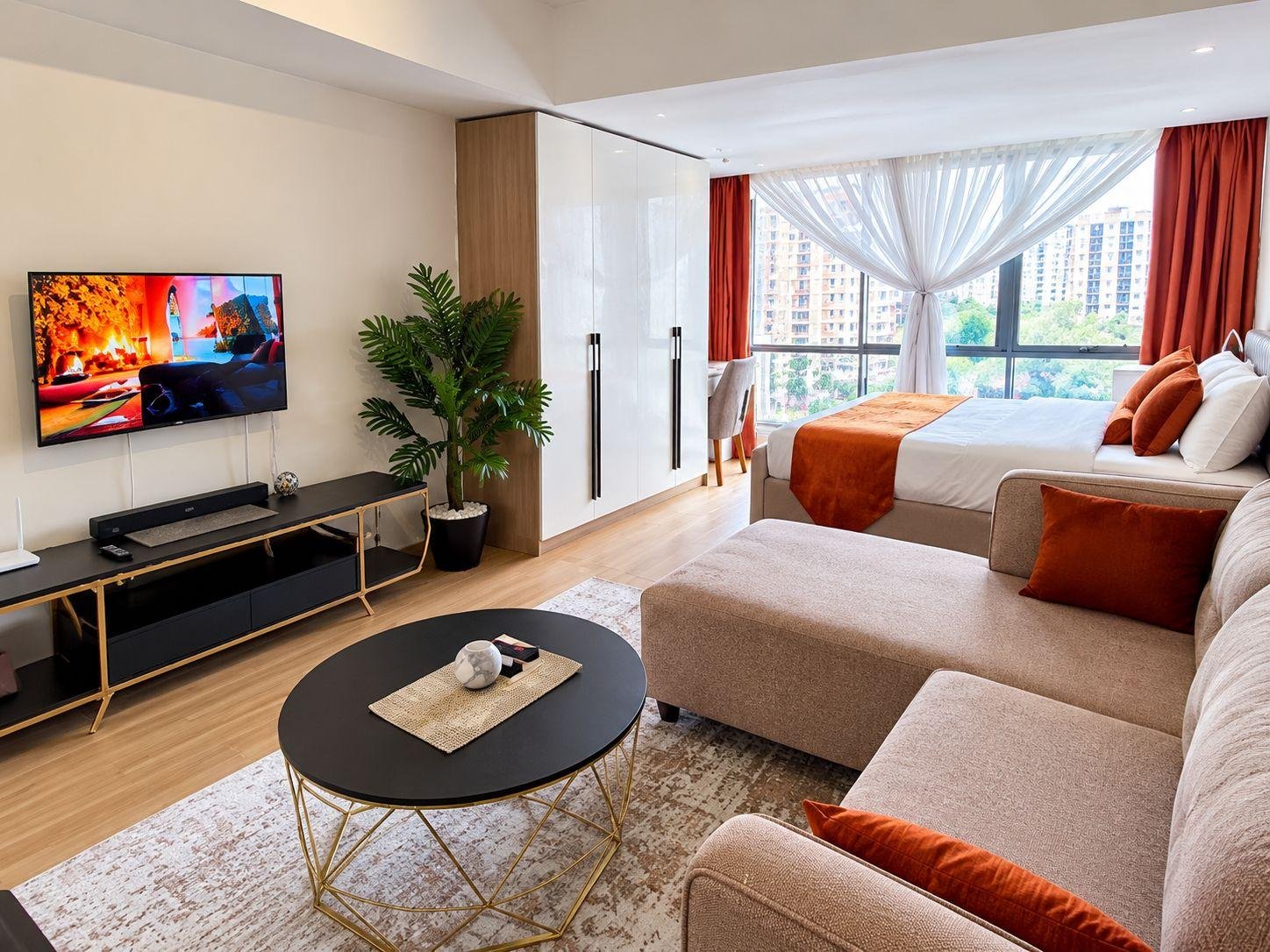 Very spacious BnB Studio Kilimani