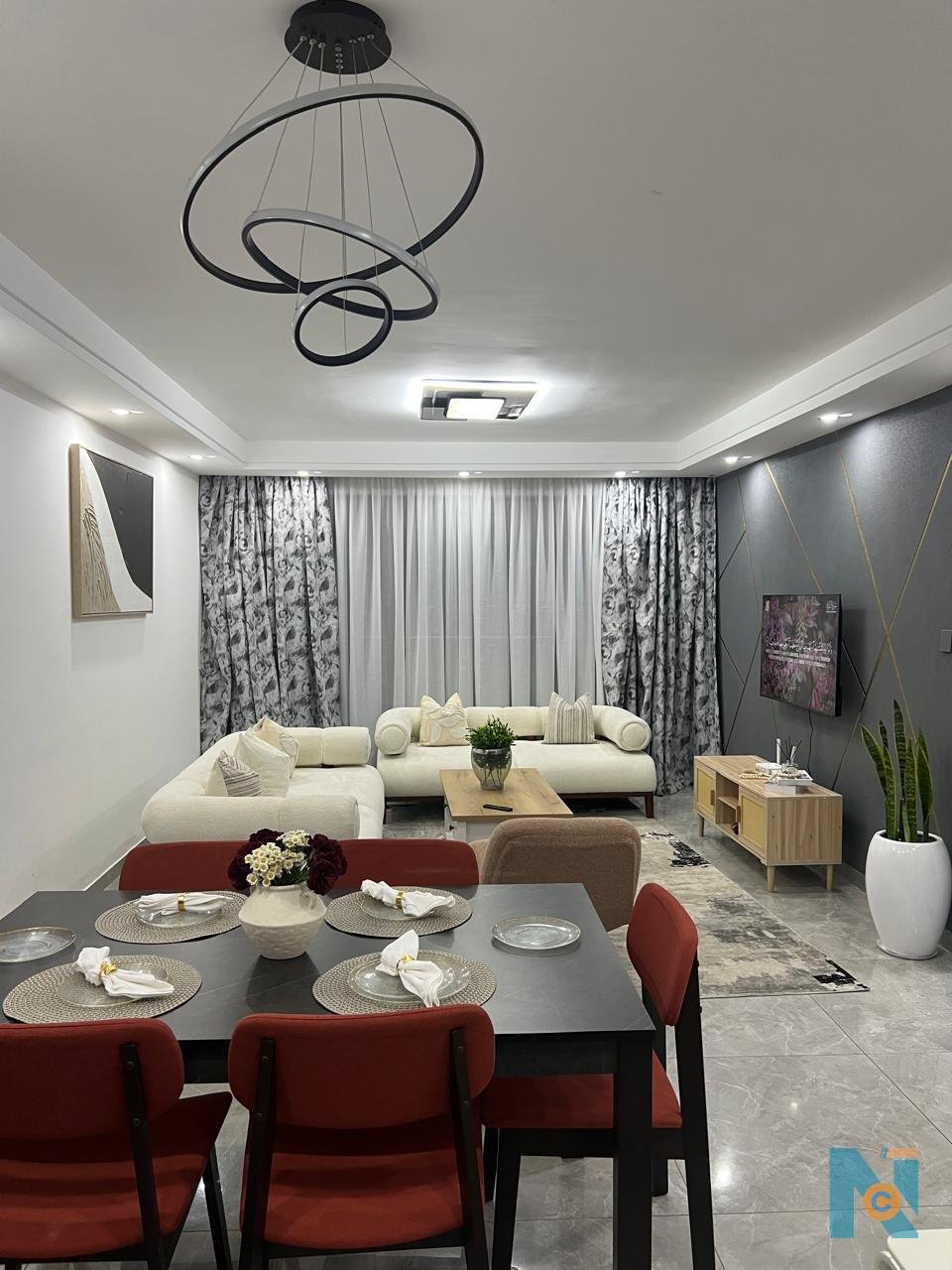 Spacious 3 Bedroom BnB in Kilimani Nairobi with Gym, Kids Playground &amp; Backup Generator: KSh 12,000 per Night - photo 6