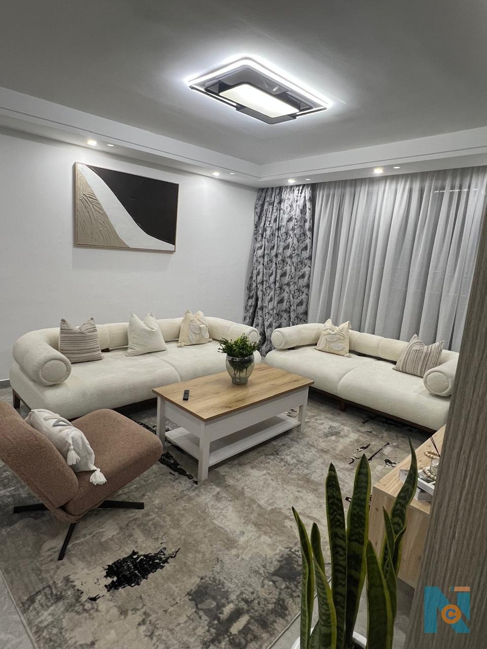 Spacious 3 Bedroom BnB in Kilimani Nairobi with Gym, Kids Playground &amp; Backup Generator: KSh 12,000 per Night - photo 3