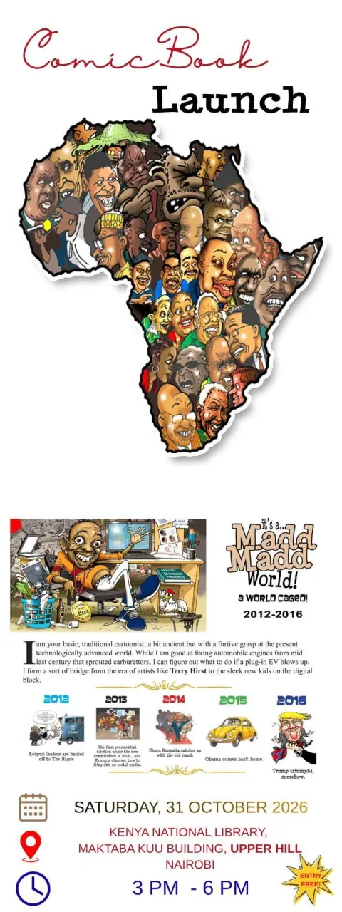 Launch of Anthology of Madd Madd World 2012-2016
