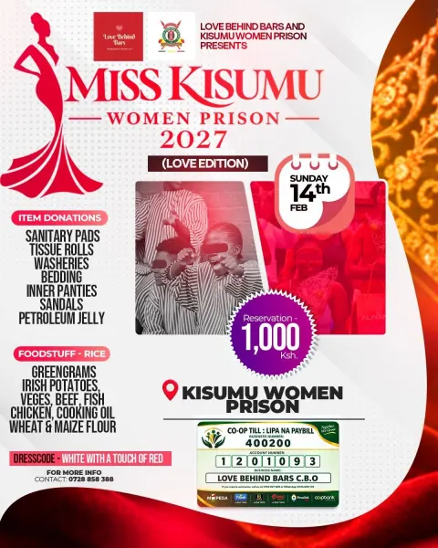 MISS KISUMU WOMEN PRISON 2027