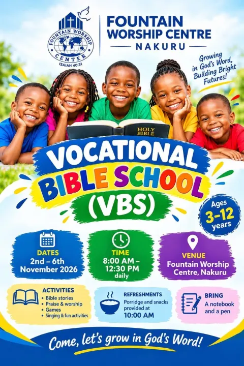 Vacation Bible School for children