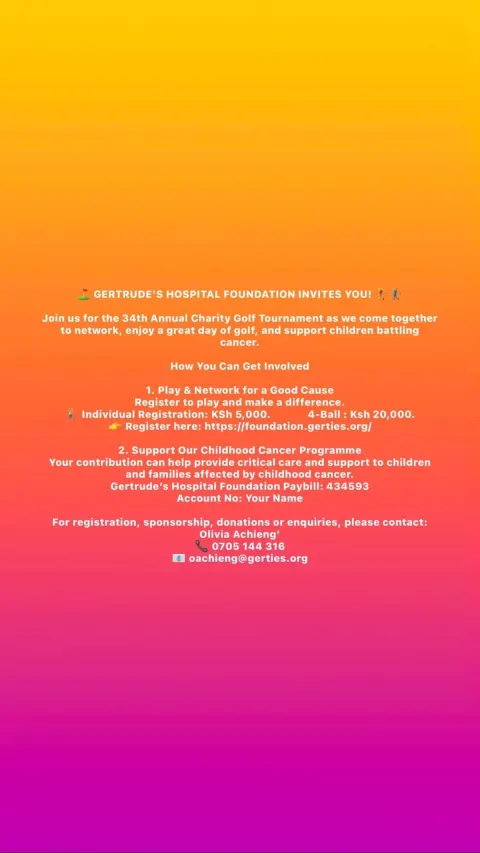34th Gertrude&rsquo;s Hospital Foundation Charity Golf Tournament