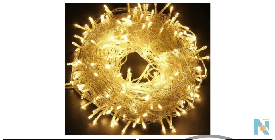 10-Metre Warm White LED Christmas String Lights &ndash; KSh