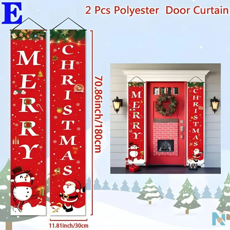 CHRISTMAS DOOR BANNERS &ndash; 2-PIECE SET | KSh 995 - photo 2