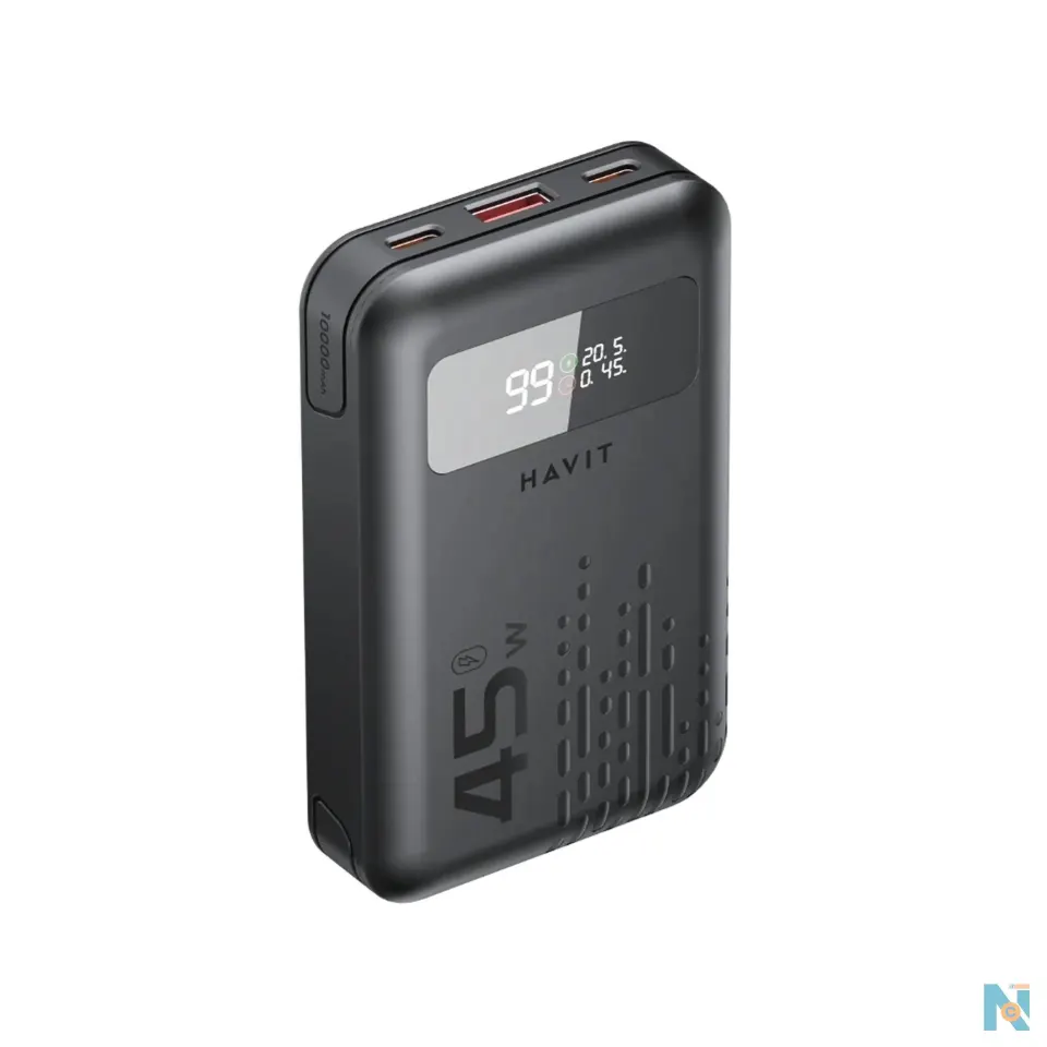 19% Off PB5211 45W High Power Havit Power Bank 10200 mAh