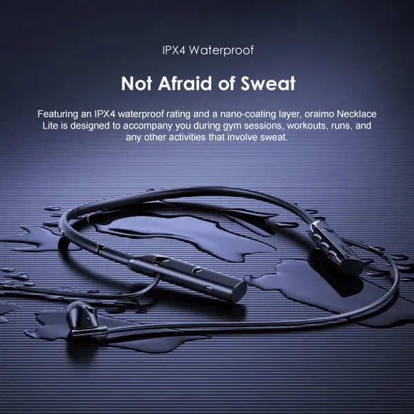 Oraimo Necklace Lite OEB-311 Neckband Earphones - photo 2