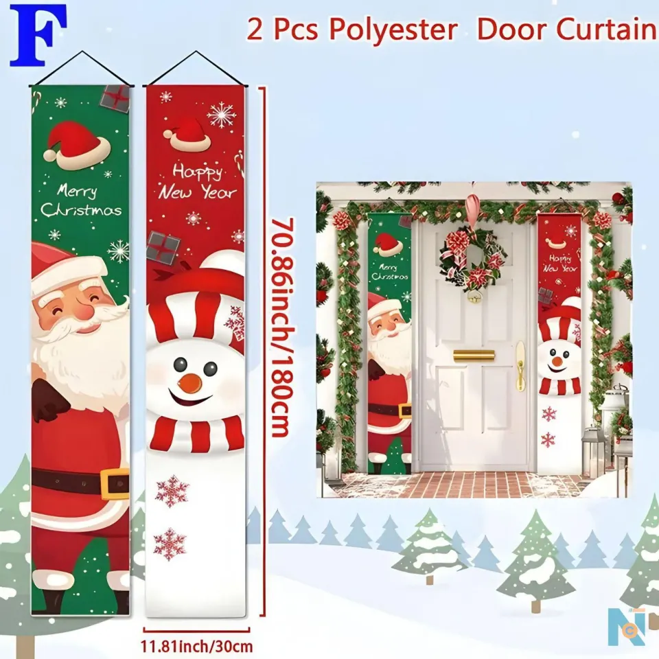 CHRISTMAS DOOR BANNERS &ndash; 2-PIECE SET | KSh 995 - photo 3