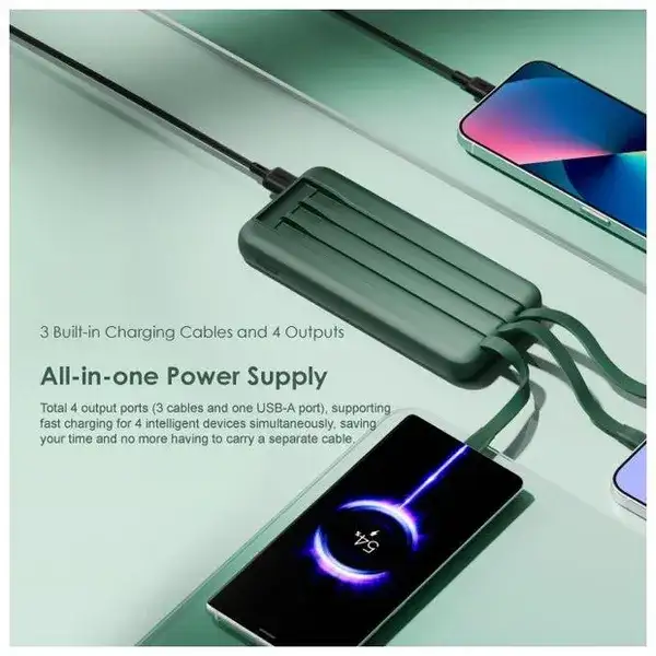 Oraimo Slice Link OPB-P5101 10,000mAh Power Bank with Built-in Cables - photo 9