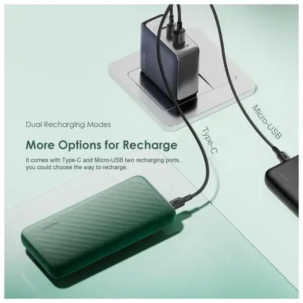 Oraimo Slice Link OPB-P5101 10,000mAh Power Bank with Built-in Cables - photo 7