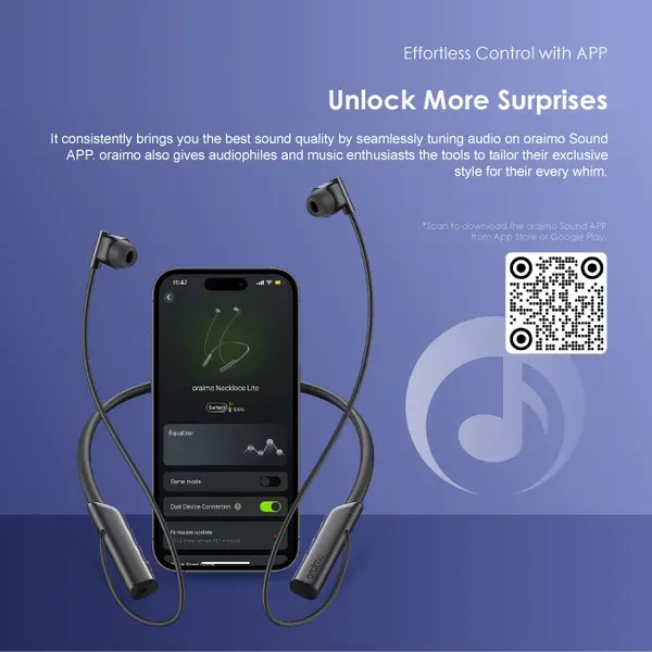 Oraimo Necklace Lite OEB-311 Neckband Earphones - photo 6