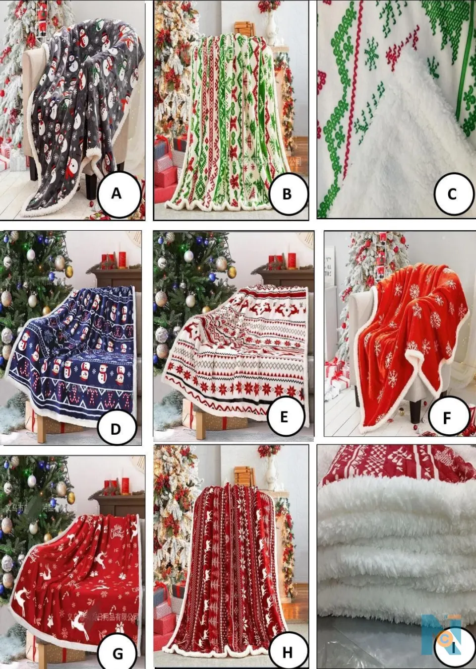 Christmas Fluffy Blankets 150 &times; 200 cm &ndash; Festive Fleece Throws in Nairobi, Kenya