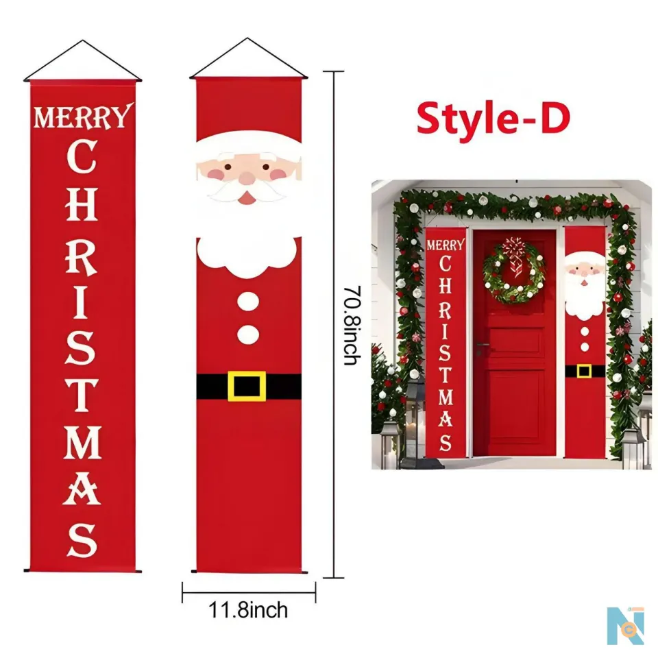 CHRISTMAS DOOR BANNERS &ndash; 2-PIECE SET | KSh 995 - photo 1